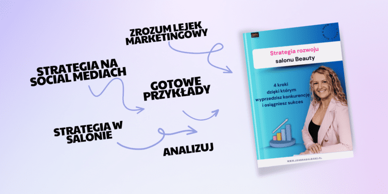 E-BOOK NR. 2 „Strategia rozwoju salonu Beauty” – 4 kroki dzięki którym wyprzedzisz konkurencję i osiągniesz sukces